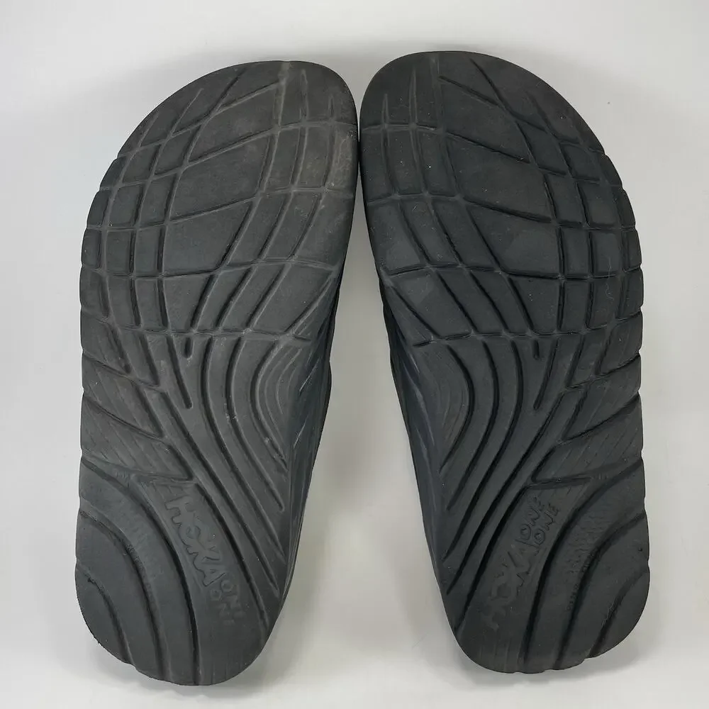 Hoka One One Ora Recovery Slide 2 Mens Size 13 Black Black Sandals
